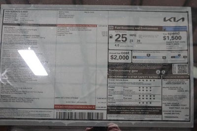 2026 Kia Sorento S