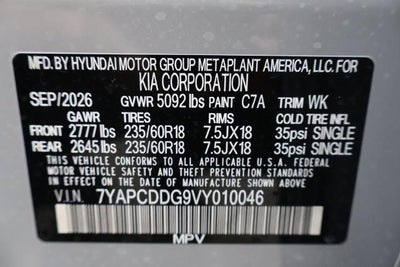 2027 Kia Sportage Hybrid EX