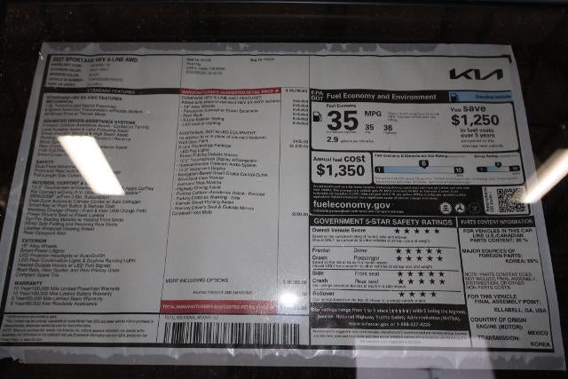 2027 Kia Sportage Hybrid X-Line