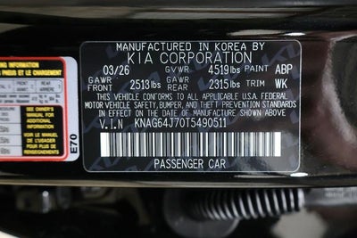 2026 Kia K5 GT-Line