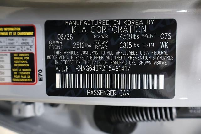 2026 Kia K5 GT-Line
