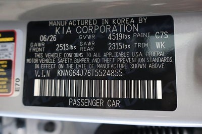 2026 Kia K5 GT-Line