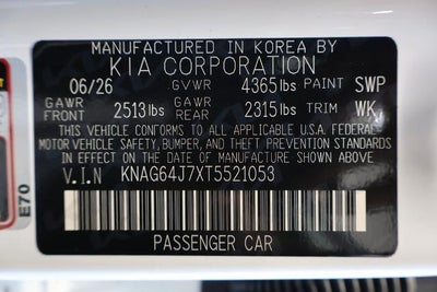 2026 Kia K5 GT-Line