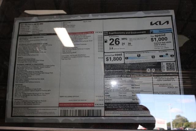 2027 Kia Seltos X-Line SX