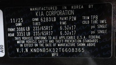 2026 Kia Carnival LXS