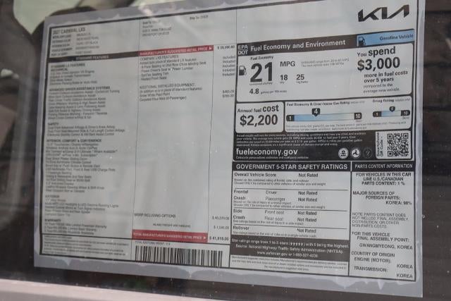 2027 Kia Carnival LXS