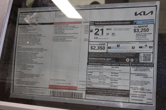 2026 Kia Carnival LXS