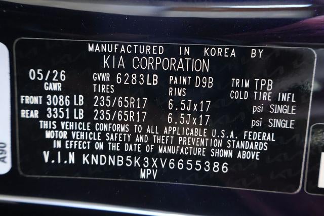 2027 Kia Carnival LXS
