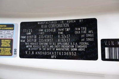 2026 Kia Carnival Hybrid LXS