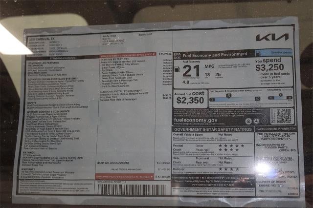 2026 Kia Carnival EX