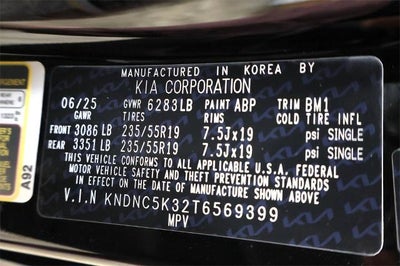 2026 Kia Carnival EX