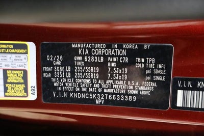 2026 Kia Carnival EX