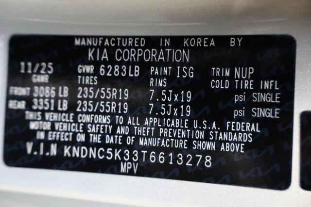 2026 Kia Carnival EX