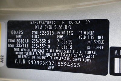 2026 Kia Carnival EX