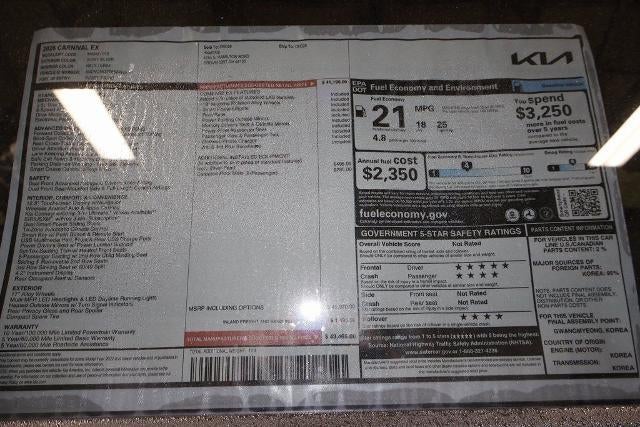 2026 Kia Carnival EX