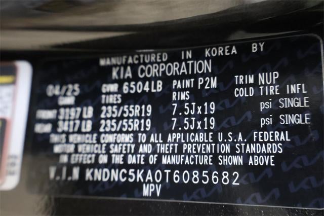 2026 Kia Carnival Hybrid EX