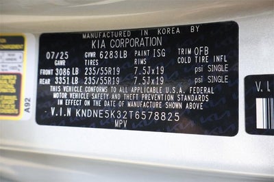 2026 Kia Carnival SX