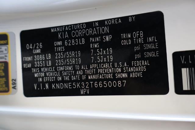 2026 Kia Carnival SX Prestige