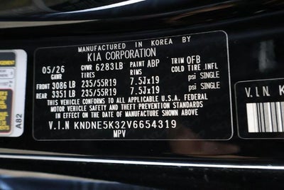 2027 Kia Carnival SX