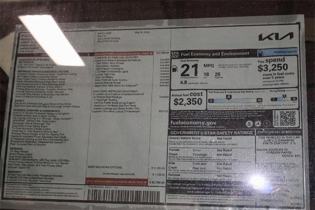 2026 Kia Carnival SX Prestige