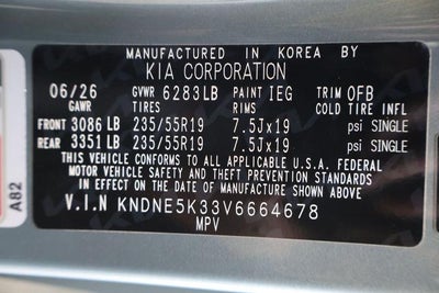 2027 Kia Carnival SX