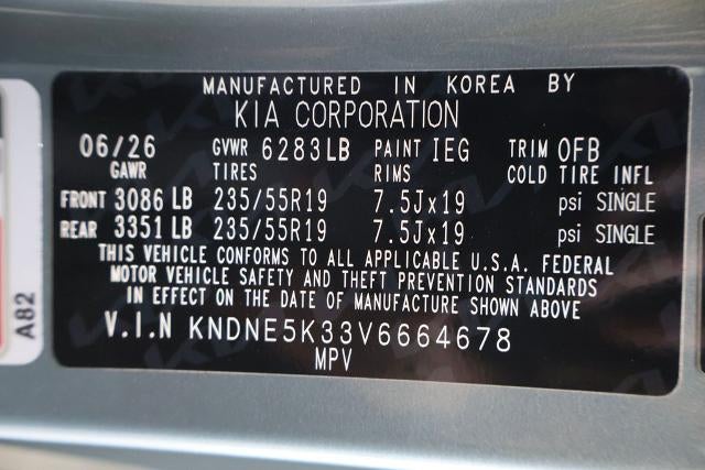 2027 Kia Carnival SX