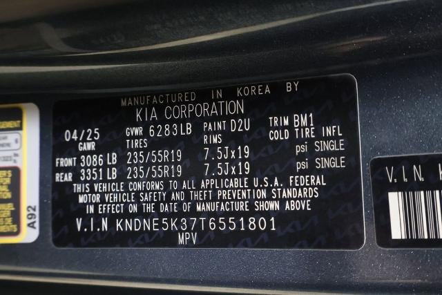 2026 Kia Carnival SX