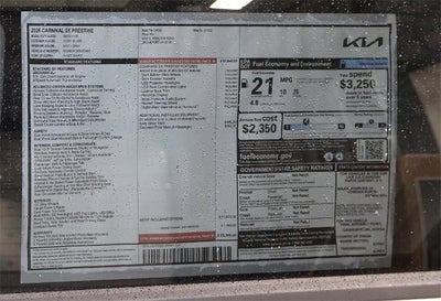 2026 Kia Carnival SX Prestige