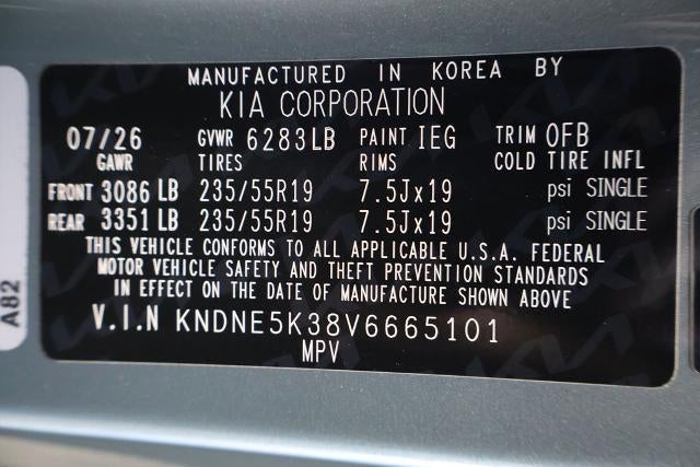 2027 Kia Carnival SX