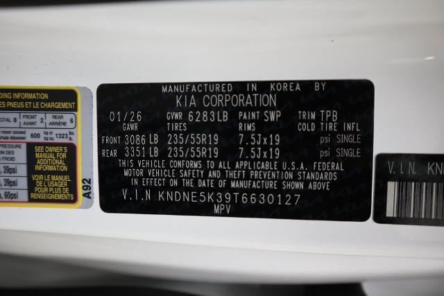 2026 Kia Carnival SX