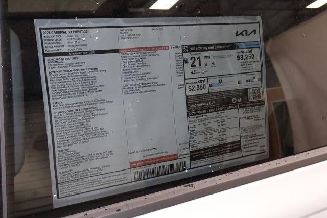 2026 Kia Carnival SX Prestige