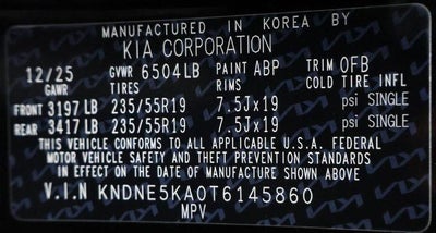 2026 Kia Carnival Hybrid SX