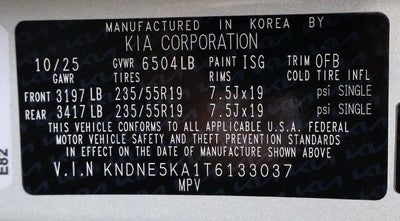 2026 Kia Carnival Hybrid SX Prestige