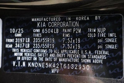 2026 Kia Carnival Hybrid SX Prestige