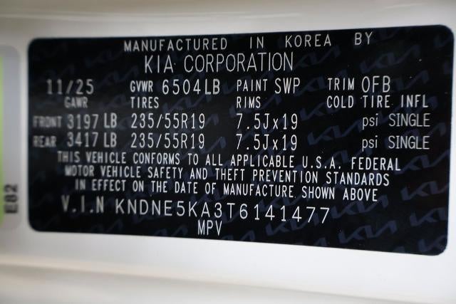 2026 Kia Carnival Hybrid SX Prestige