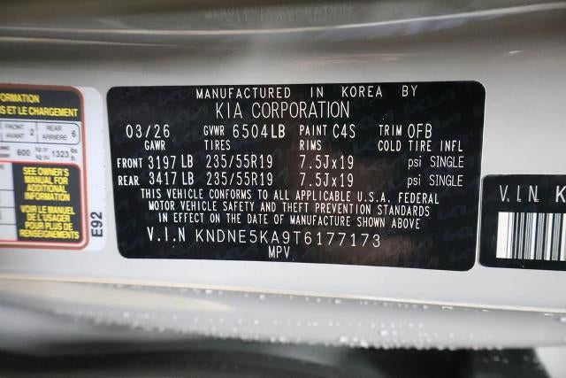 2026 Kia Carnival Hybrid SX