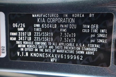 2027 Kia Carnival Hybrid SX Prestige