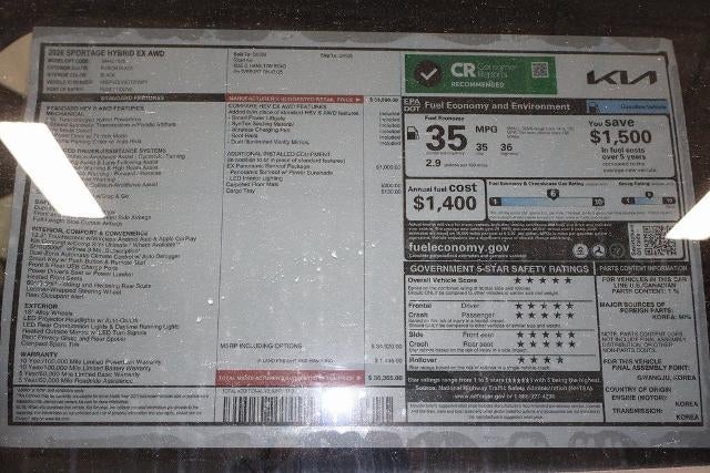 2026 Kia Sportage Hybrid EX