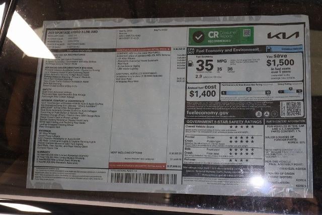 2026 Kia Sportage Hybrid X-Line