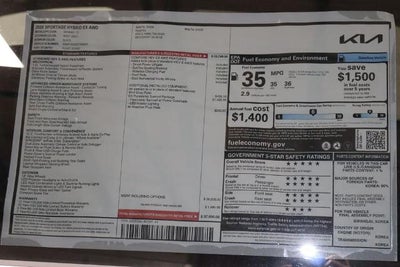 2026 Kia Sportage Hybrid EX