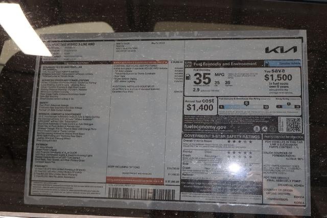 2026 Kia Sportage Hybrid X-Line