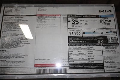 2027 Kia Sportage Base