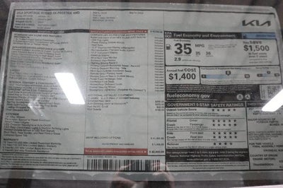 2026 Kia Sportage Hybrid SX-Prestige