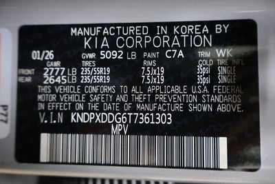 2026 Kia Sportage Hybrid SX-Prestige