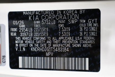 2026 Kia Sorento Hybrid EX