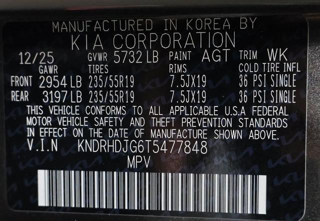 2026 Kia Sorento Hybrid EX