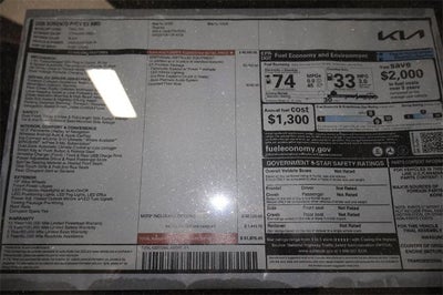 2026 Kia Sorento Plug-In Hybrid EX