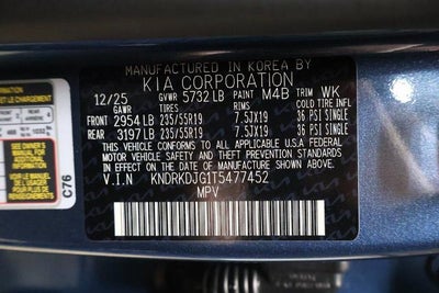 2026 Kia Sorento Hybrid X-Line SX Prestige