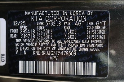 2026 Kia Sorento Hybrid X-Line SX Prestige