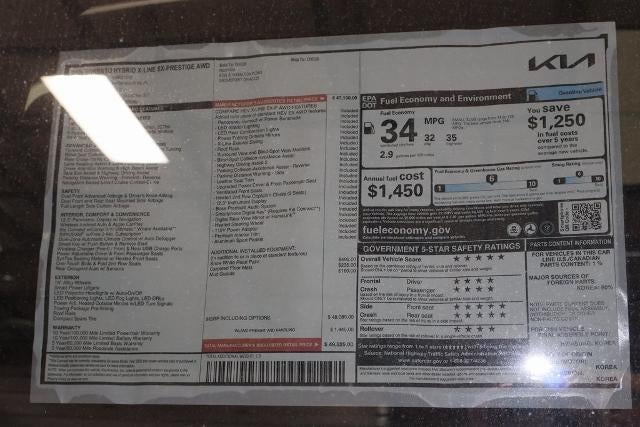 2026 Kia Sorento Hybrid X-Line SX Prestige